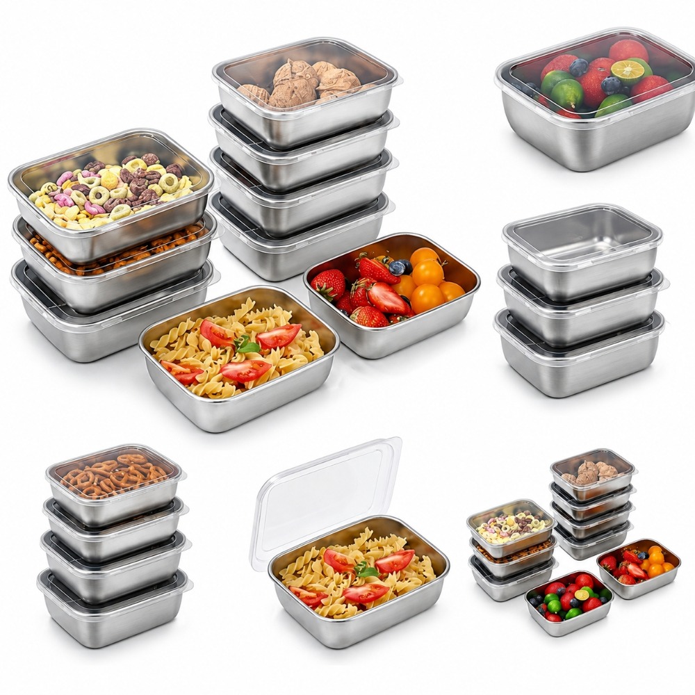 Food Storage Meals - 6 SZT. Pojemników na żywność ze