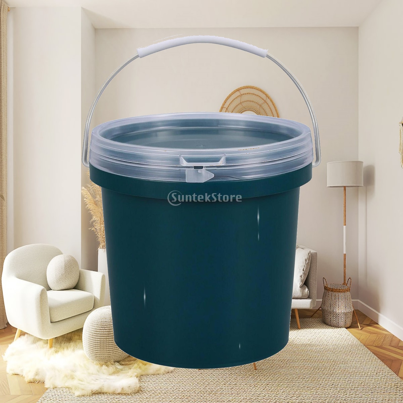 Food Storage Containers - Przemysłowy pojemnik cylindryczny z grubych ścianek,