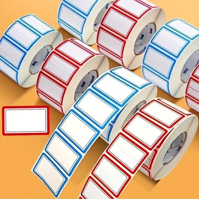 Food Storage Labels - 500 sztuk etykiet do zamrażarki, nie