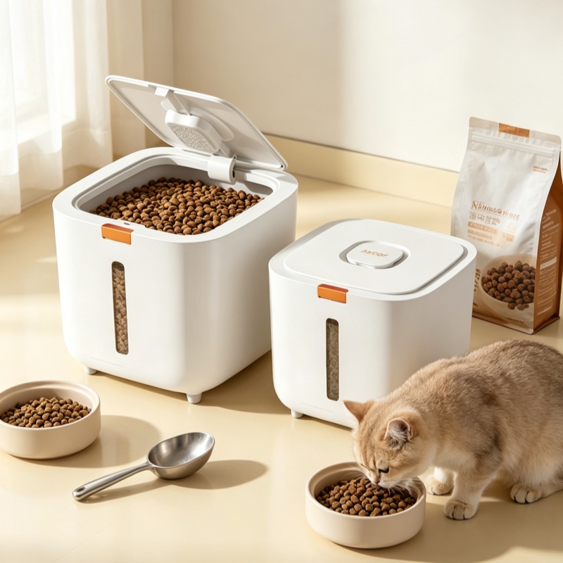 Pojemnik na karmę dla zwierząt – Food Storage With Dividers recenzja i cena