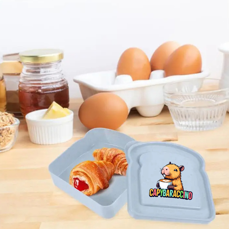 Pojemnik na kanapki z kapibarą – Food Storage With Dividers recenzja i cena