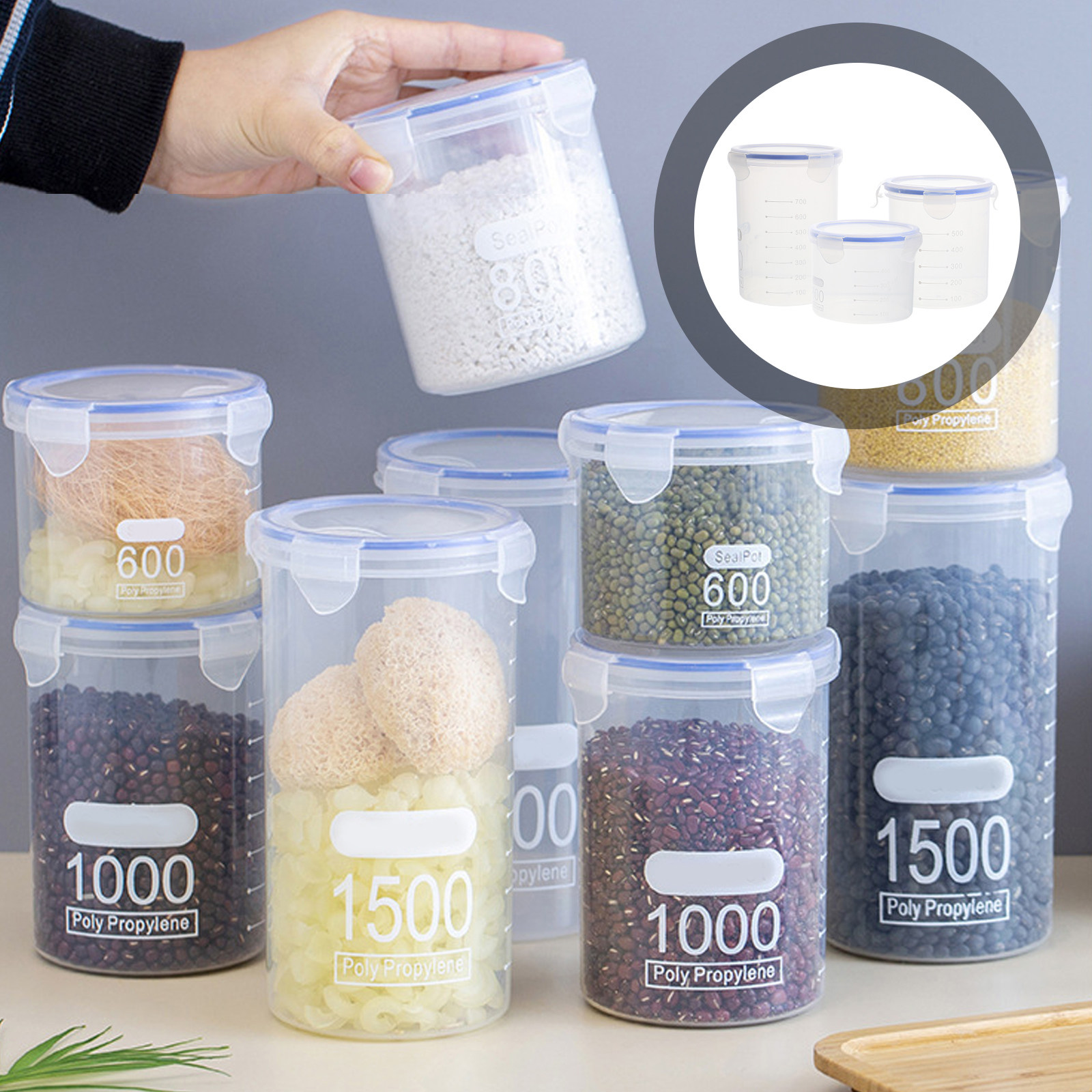 Szczelne pojemniki do przechow – Food Storage Containers recenzja i cena