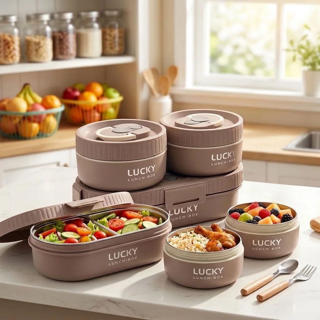 Zestaw termicznych pojemników  – Food Storage With Dividers recenzja i cena