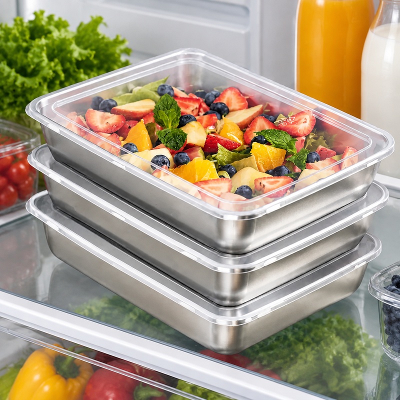 Trzyczęściowy zestaw pojemnikó – Food Storage Meals recenzja i cena