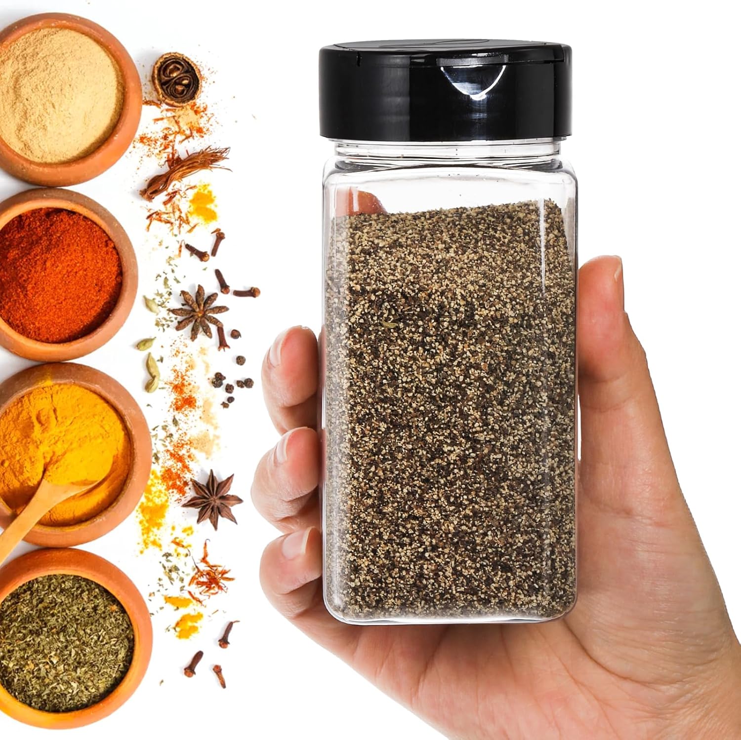 Kwadratowe, duże plastikowe sł – Food Storage Meals recenzja i cena