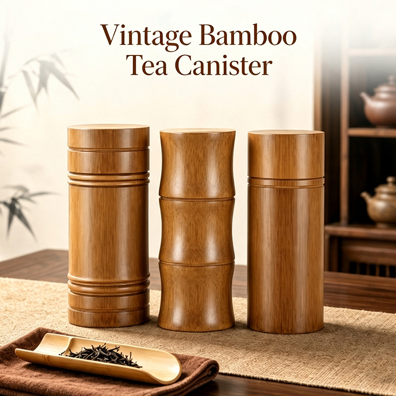 Pojemnik na herbatę z bambusa  – Food Storage With Dividers recenzja i cena
