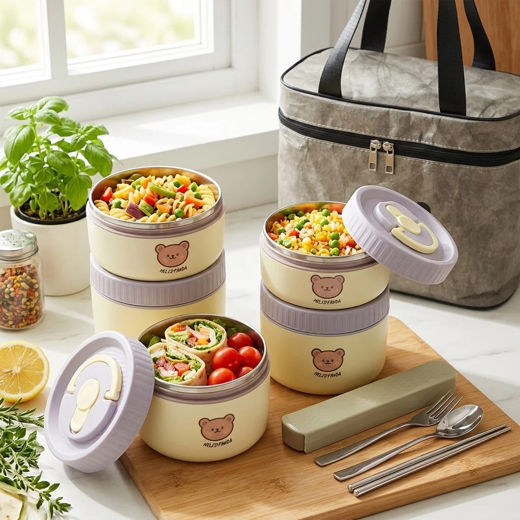 Termiczny pojemnik na lunch ze – Food Storage Oven Safe recenzja i cena